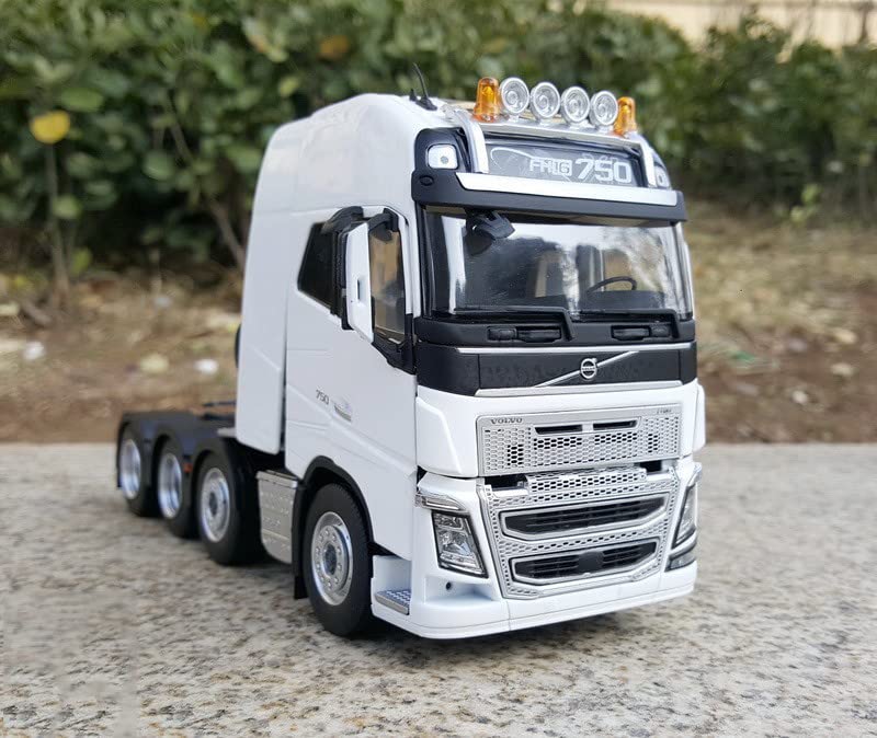 Marge Models for Volvo FH16 8x4 Tractor White Tractor Flatbed
