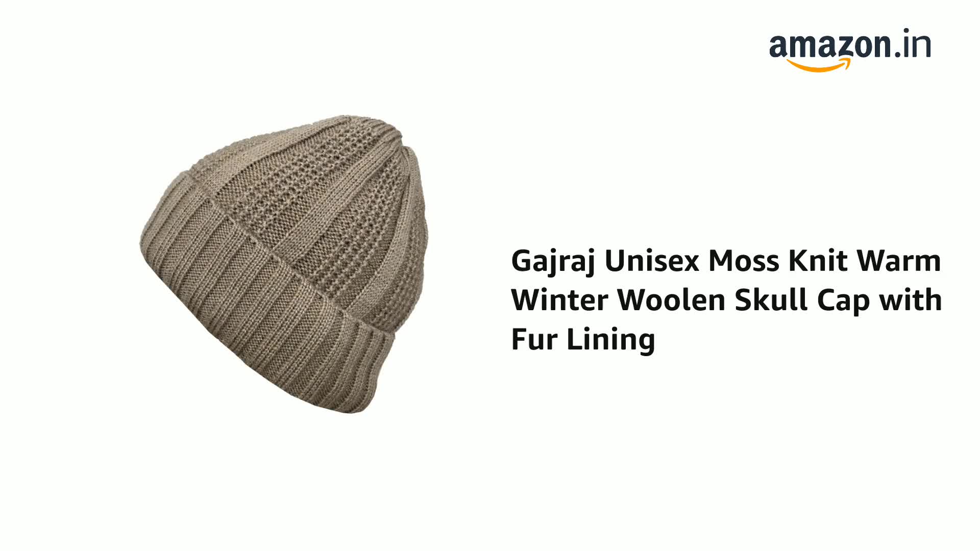CRONOS WASHABLE KNIT CAP【GREIGE】 CRONOS WASHABLE KNIT CAP【GREIGE】