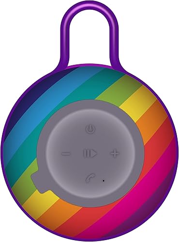 Miniatura 2 de Altavoz Bluetooth inalámbrico verdadero Altavoz portátil con diseño de arcoíris, parrilla de malla suave Teléfono con altavoz inalámbrico Radio