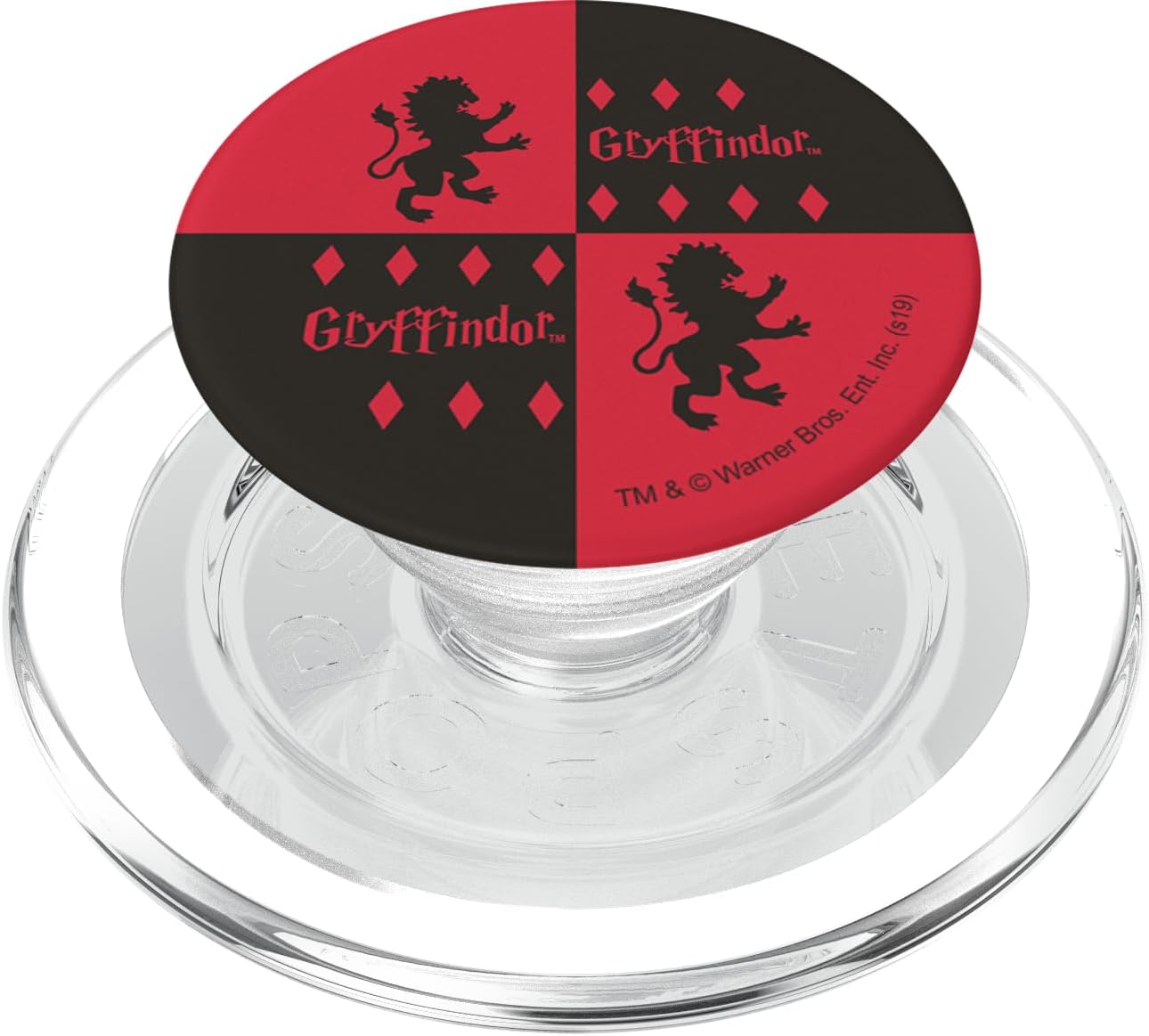 Harry Potter Gryffindor Pattern PopSockets MagSafe PopGrip for iPhone