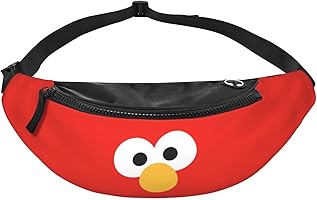 Amazon | [QWACK] ウエストバッグ セサミストリート エルモ 大容量
