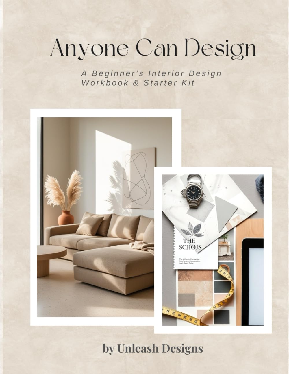 Design d'intérieur pour débutant : le coffret workbook idéal à offrir