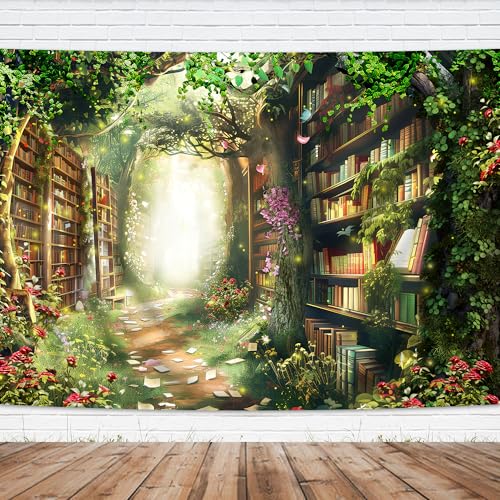 Fondo Fotográfico Imirell 7x5 Pies Poliéster Jardín miniatura 1