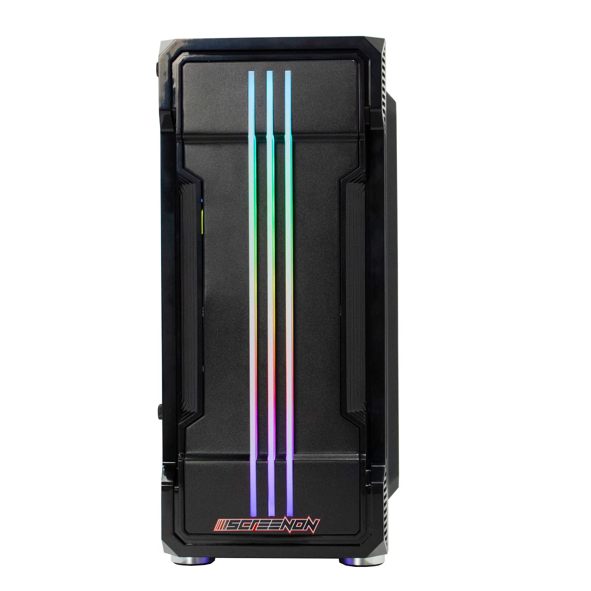 Komputer gamingowy Ryzen 5 5700G • Radeon RX 6500XT (4 GB) karta graficzna • 16 GB RAM DDR4 3200 MHz • 512 GB m.2 • Windows 11 Pro • Wi-Fi 300 Mbit/s • komputer dla graczy z 3-letnią