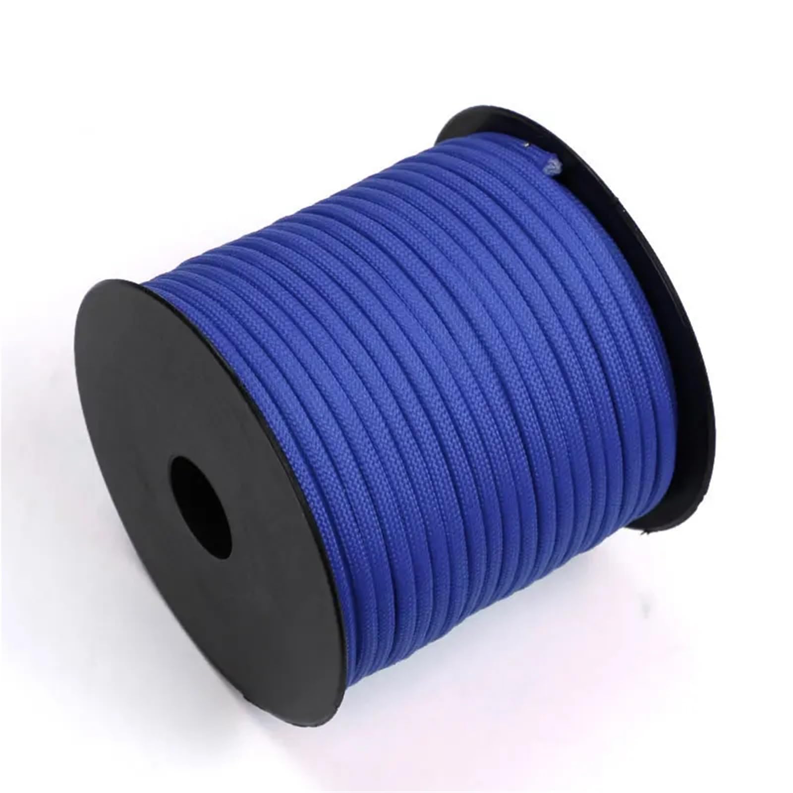 Paracord 7 Strand 4mm Paracord Rope 550 Parachute Cord Camping Survival Accessories Tent Lanyard DIY Bracelet Weaving(7C Blue,100M)