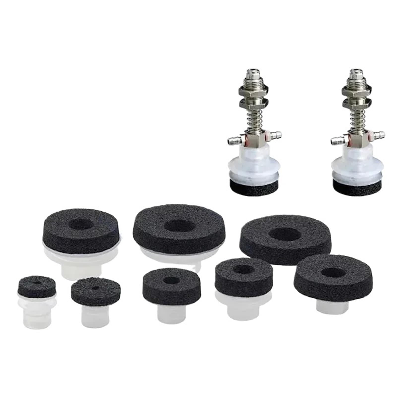 Ventosa neumática al vacío para evitar caídas en robot manipulador con boquilla de 8 mm 7