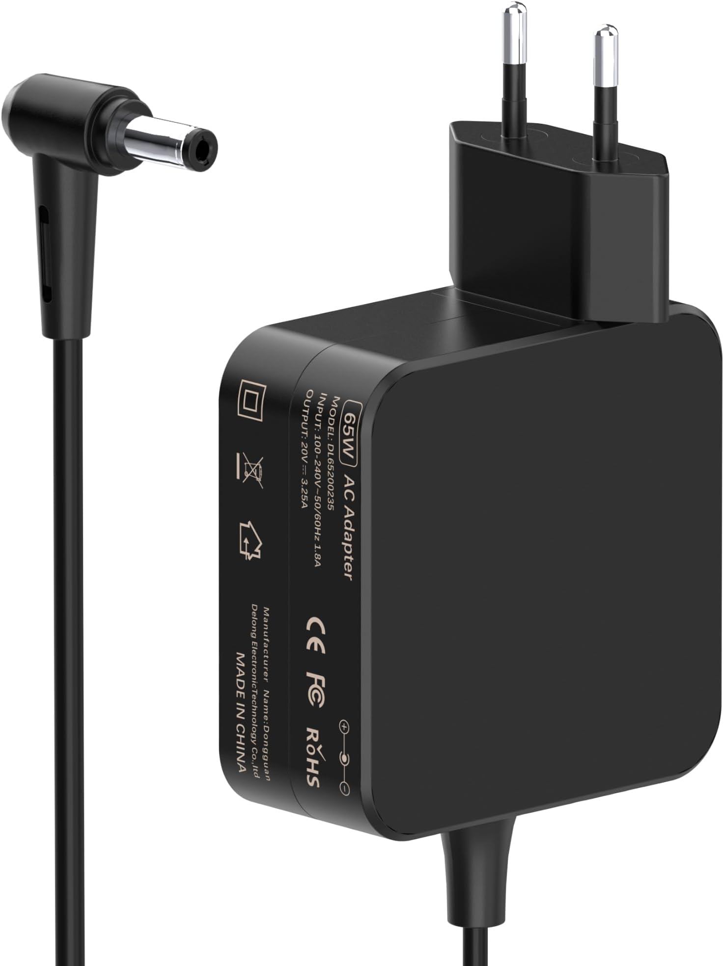 Lenovo ADLX65CCGE2A Original Chargeur 65 Watts EU wallplug pour V17-IIL ...