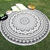 Zoom IMG-1 rajrang indian black mandala tapestry Zoom IMG-1 rajrang indian black mandala tapestry