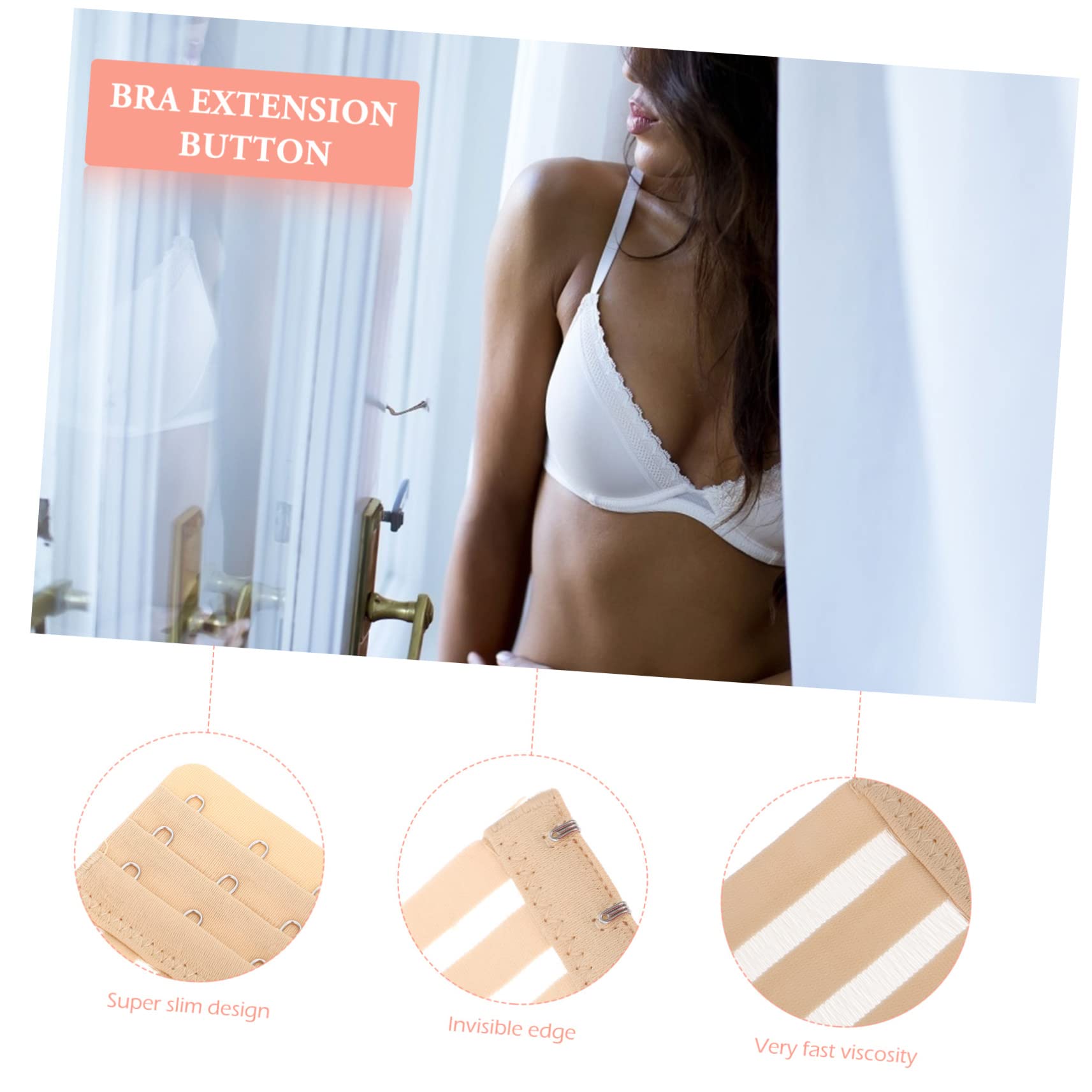 GALPADA 30piezas Extensores De Sujetadores Para Mujer Ganchos y La y Ropa Interior Para Sujetadores y Bragas