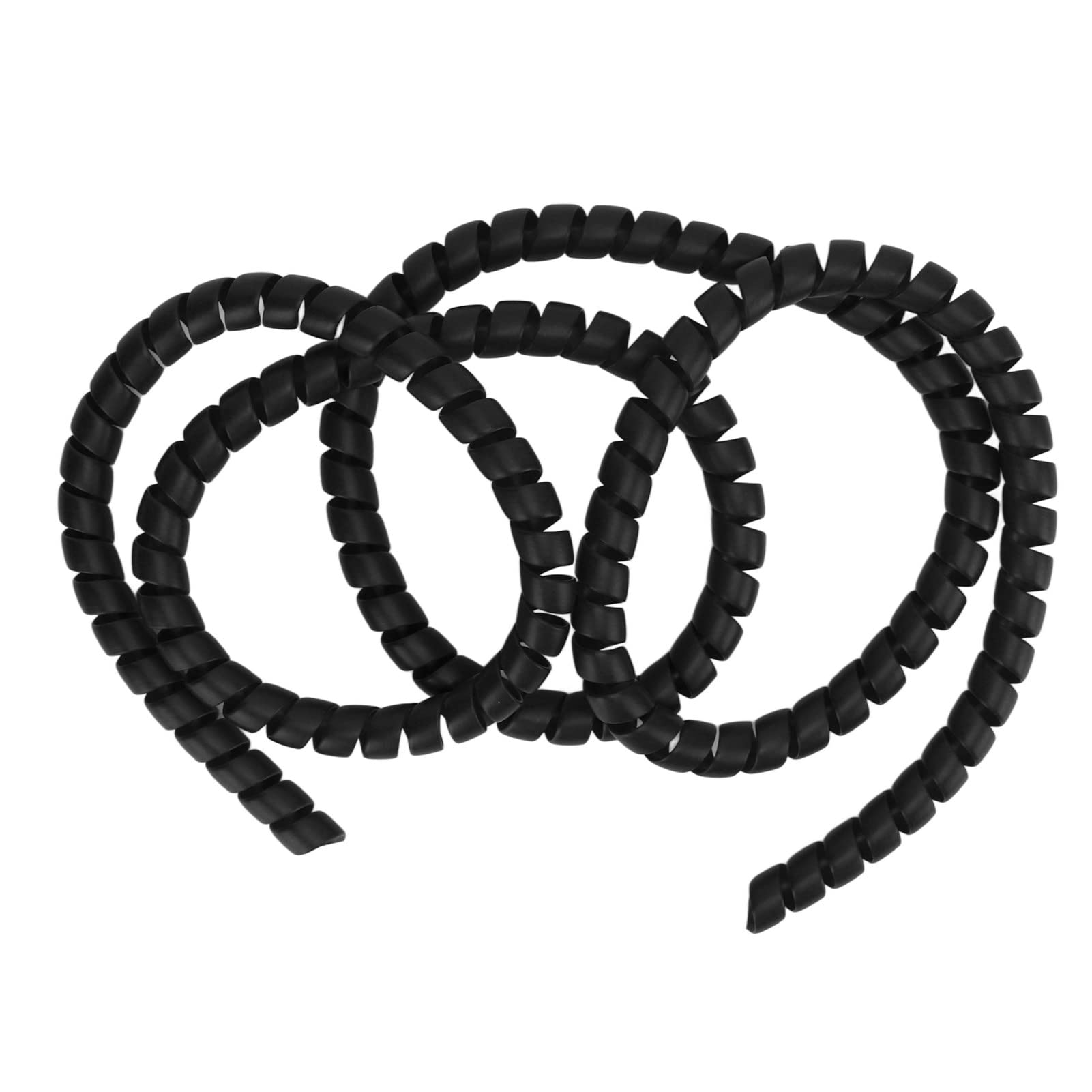 Naroote Naroote Spiralna Owijka na Kabel Wytrzymały Plastik Pełna Ochrona 360° do Hulajnogi Elektrycznej M365 Pro (WHITE) (BLACK)