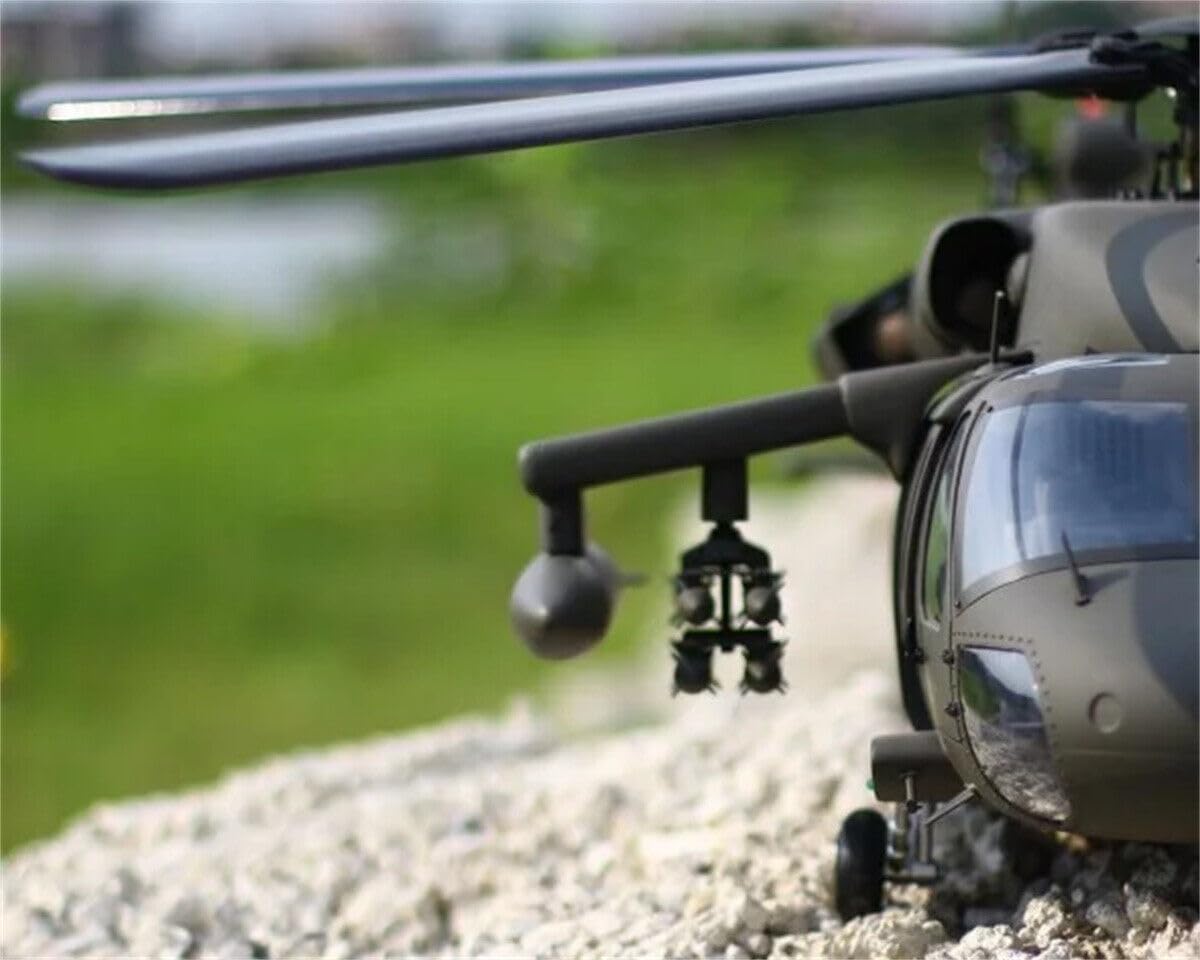 Amazon | UH-60 700 ARF ブラックホーク RCヘリコプター 胴体 ブラック