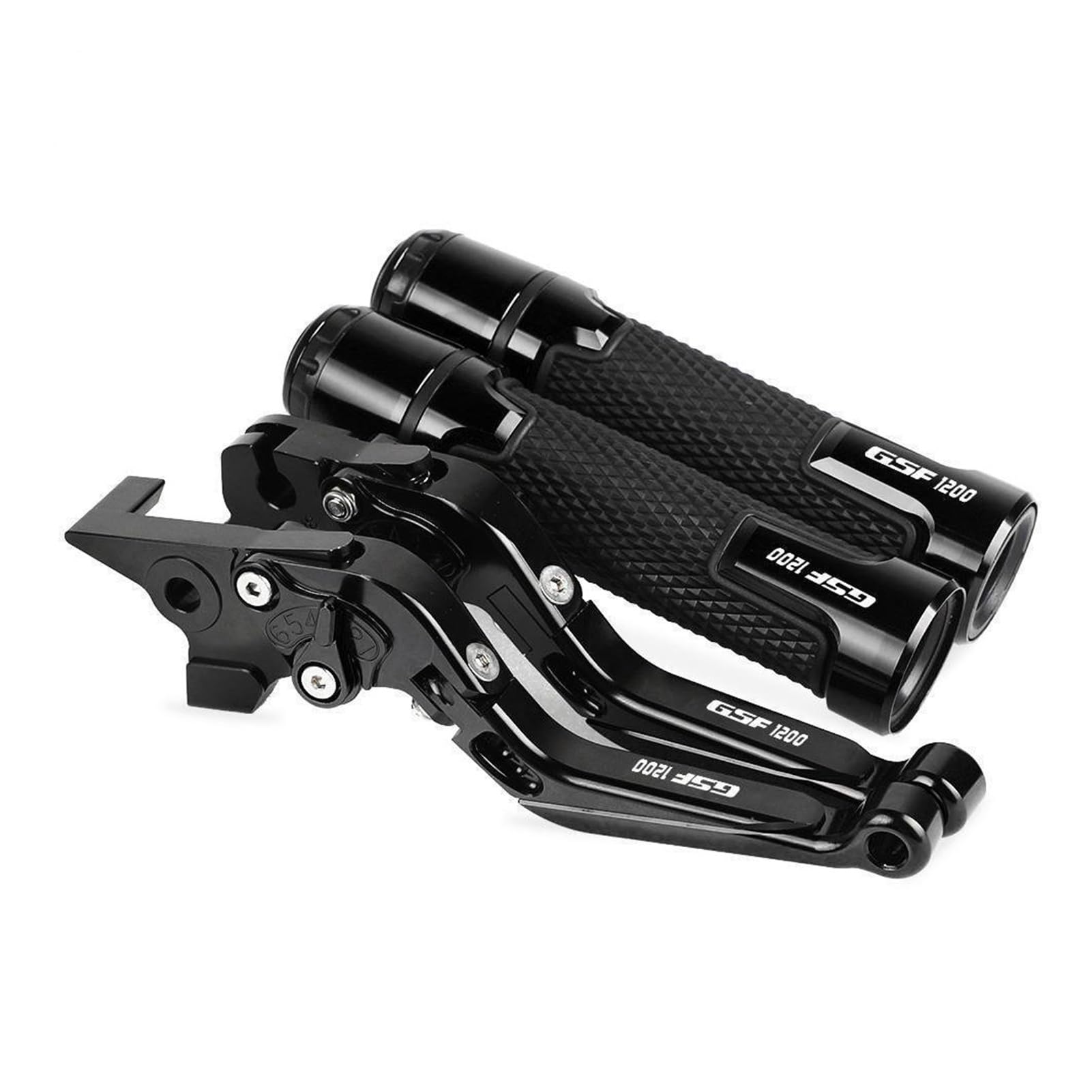 Lsdsaaza 6 For Suzuki For Gsf1200 For Bandit 1997 1998 1999 2000 Motorcycle Brake Clutch Levers Hand Grips Ends Motorcycle Brake Clutch Lever