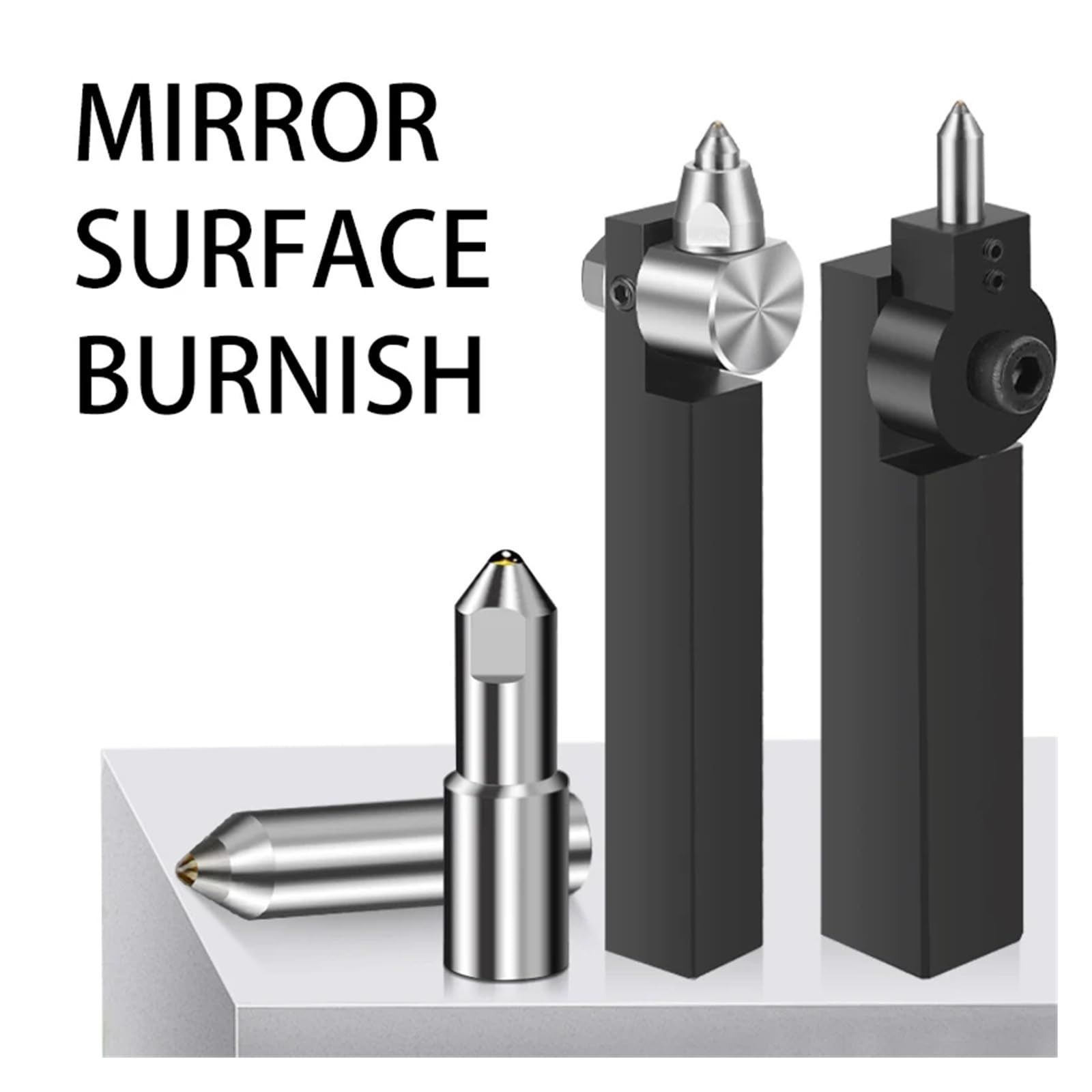 Outils de polissage, Surface miroir, tour, coupe-roulage, direction R1.0 R2, 1 pièces