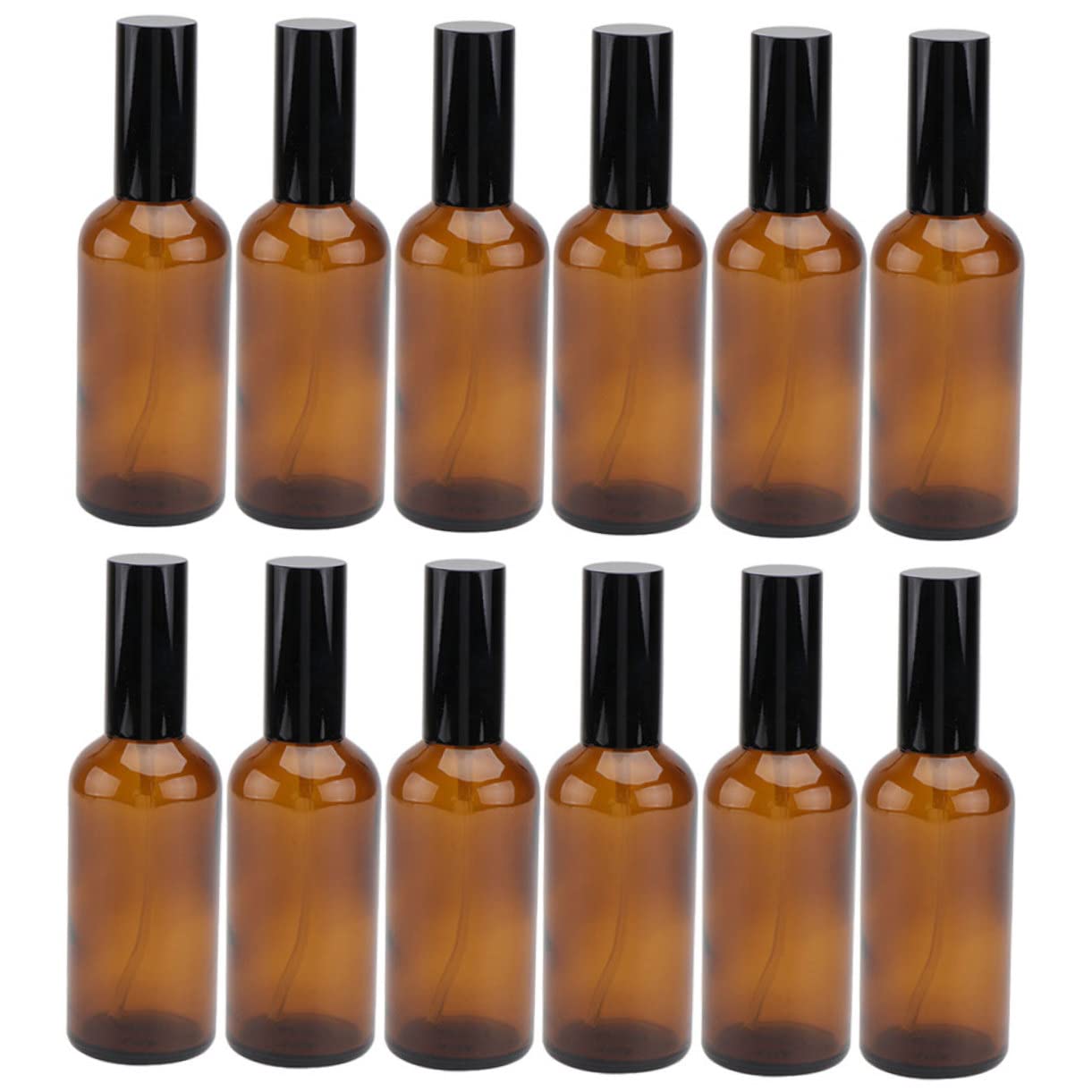 12stücke Sprühflaschen Aus Glas Leere Unterflaschen Nachfüllbare Reiseflaschen Multifunktions-sprühflaschen Nebelflaschen Auslaufsicher Für Parfüm Und Kosmetik Robust Und