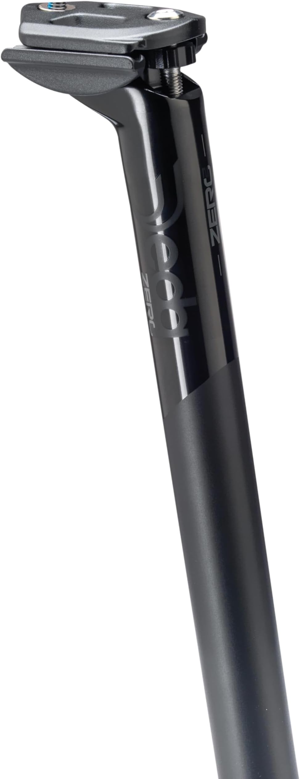 Deda Elementi Zero2 Seatpost – 3D‑Forged 2014 Aluminium, 21mm Setback, Twin‑Bolt Clamp, 350mm Length – Lightweight Road & Gravel Seatpost
