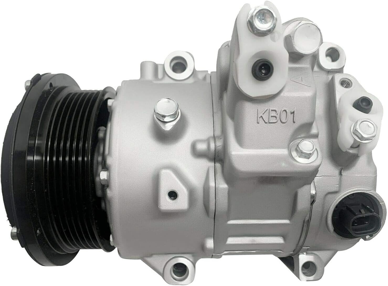 RYC AC Compressor and A/C Clutch AEG368-01 (Fits Toyota Highlander 2.7L 2009, 2010, 2011, 2012, 2013; Fits Toyota Venza 2.7L 2009, 2010, 2011, 2012, 2013, 2014, 2015, 2016)