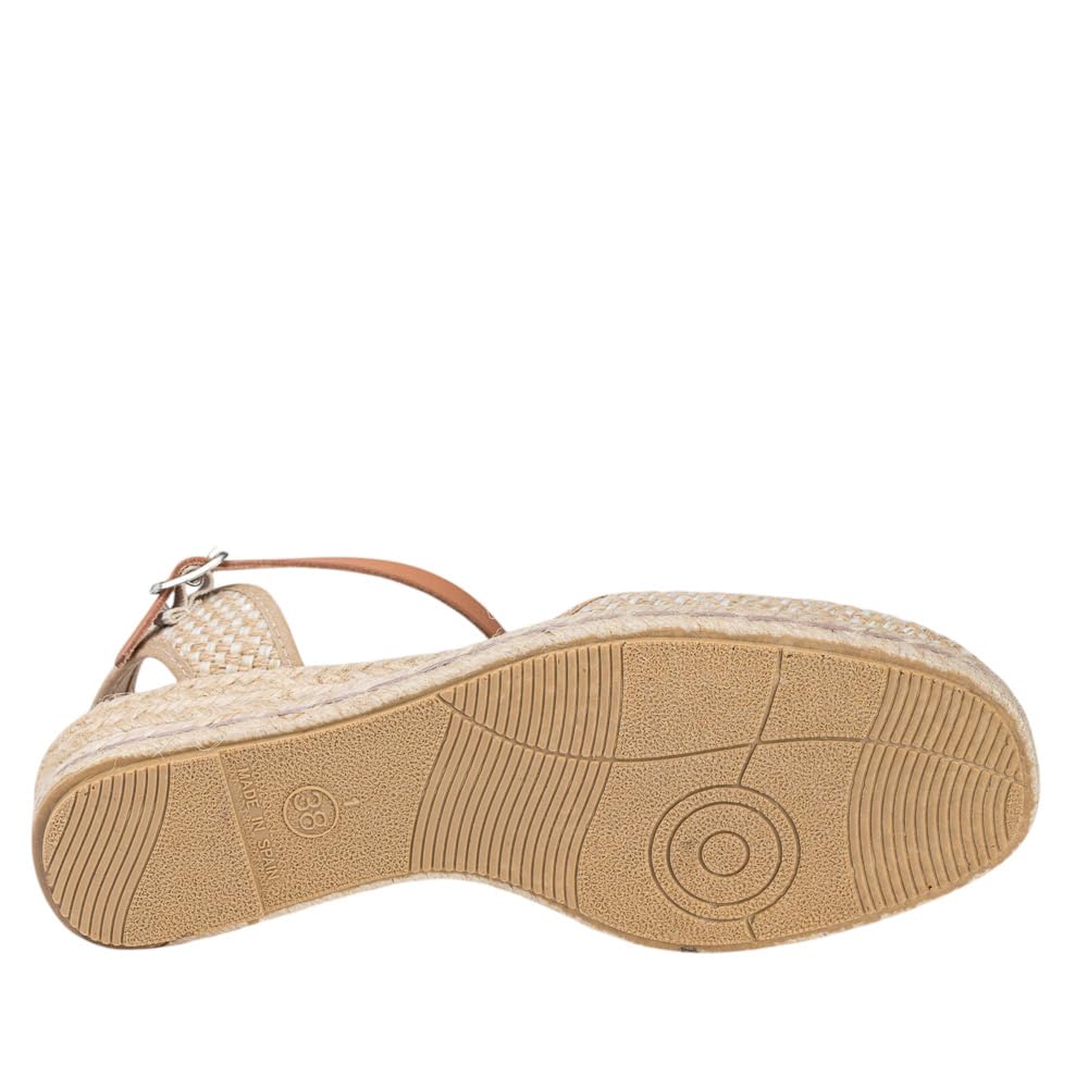 KOKI'S 6-713 Zapatilla Esparto CUÑA Baja Mujer