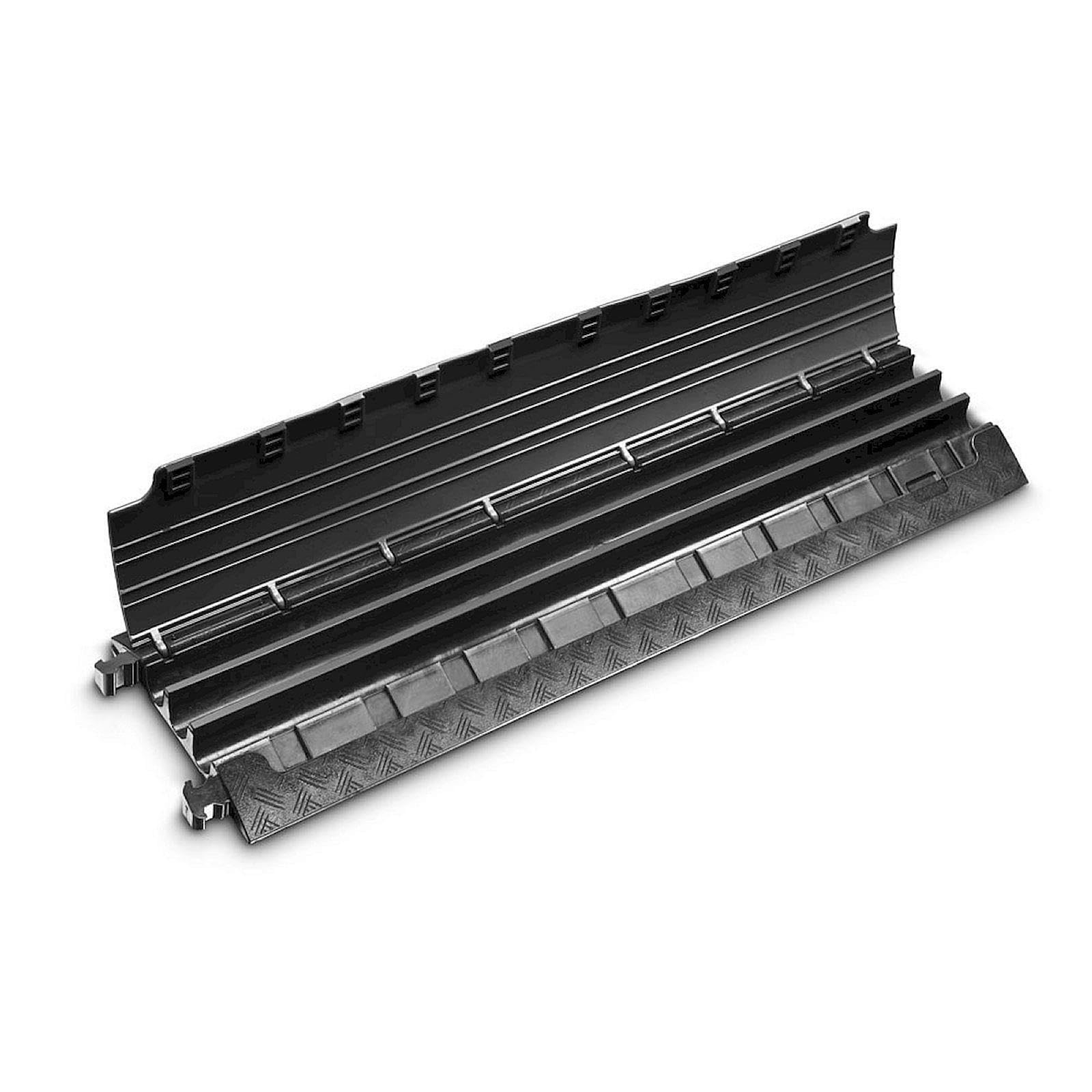 DEFENDER Mini Kabelbrücke 3 Kanal mit schwarzem Deckel