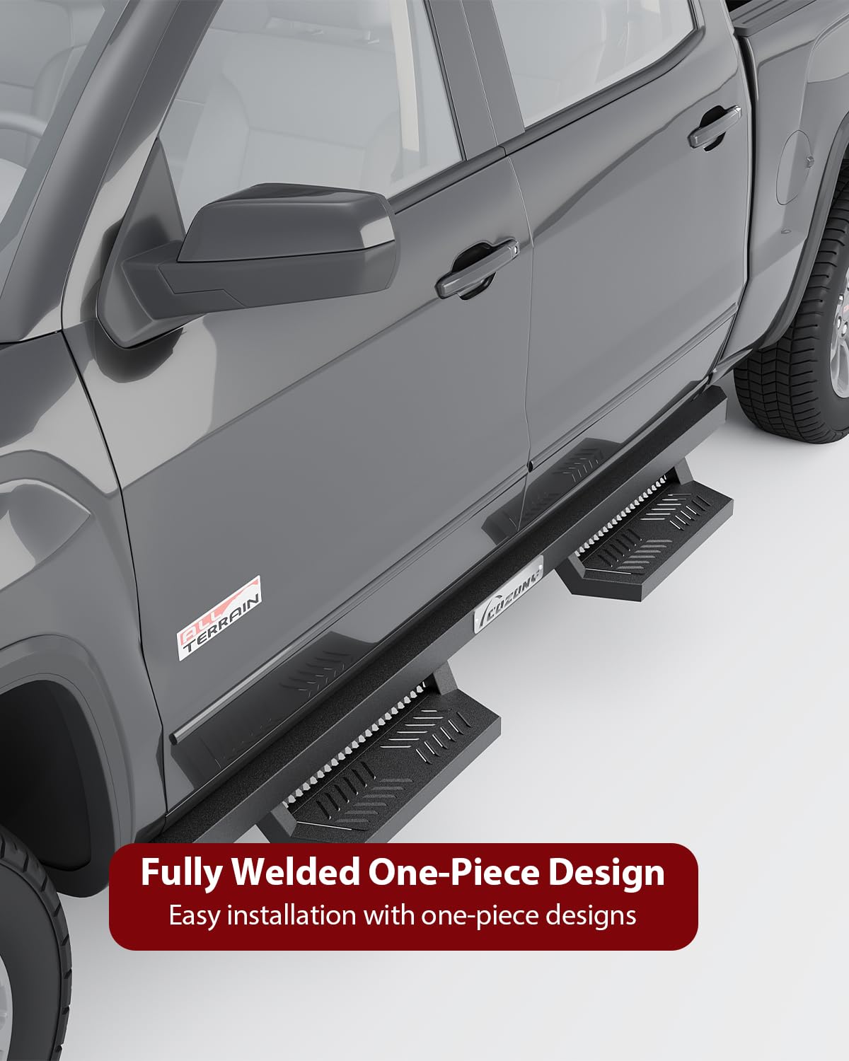Snapklik.com : COZONY Running Boards Drop Side Steps For 2015-2024 Ford ...