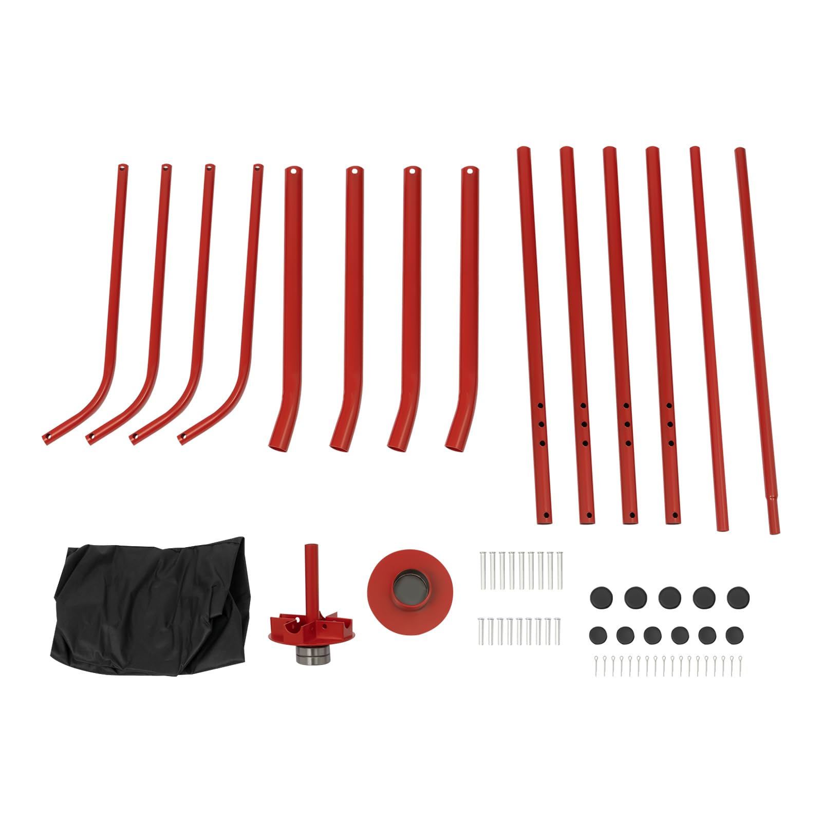 Dispensador de tubos para calefacción por suelo radiante, enrollador de tuberías ajustable con bolsa de transporte, enrollador de tuberías para PEX, PERT, AL/PEX, capacidad de 200 kg