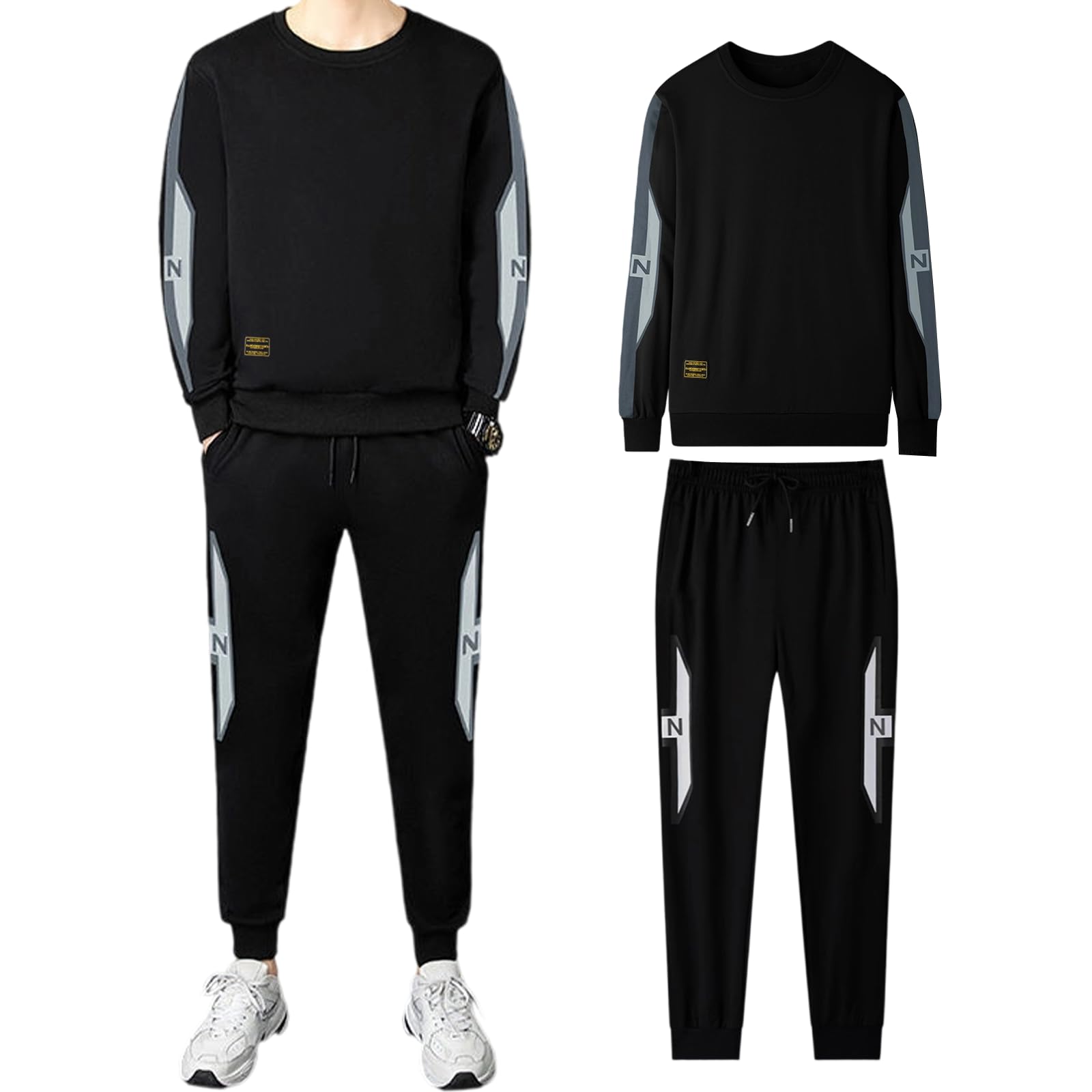 Amazon | [Kayiyasu] ジャージ メンズ スウェット 上下 セット