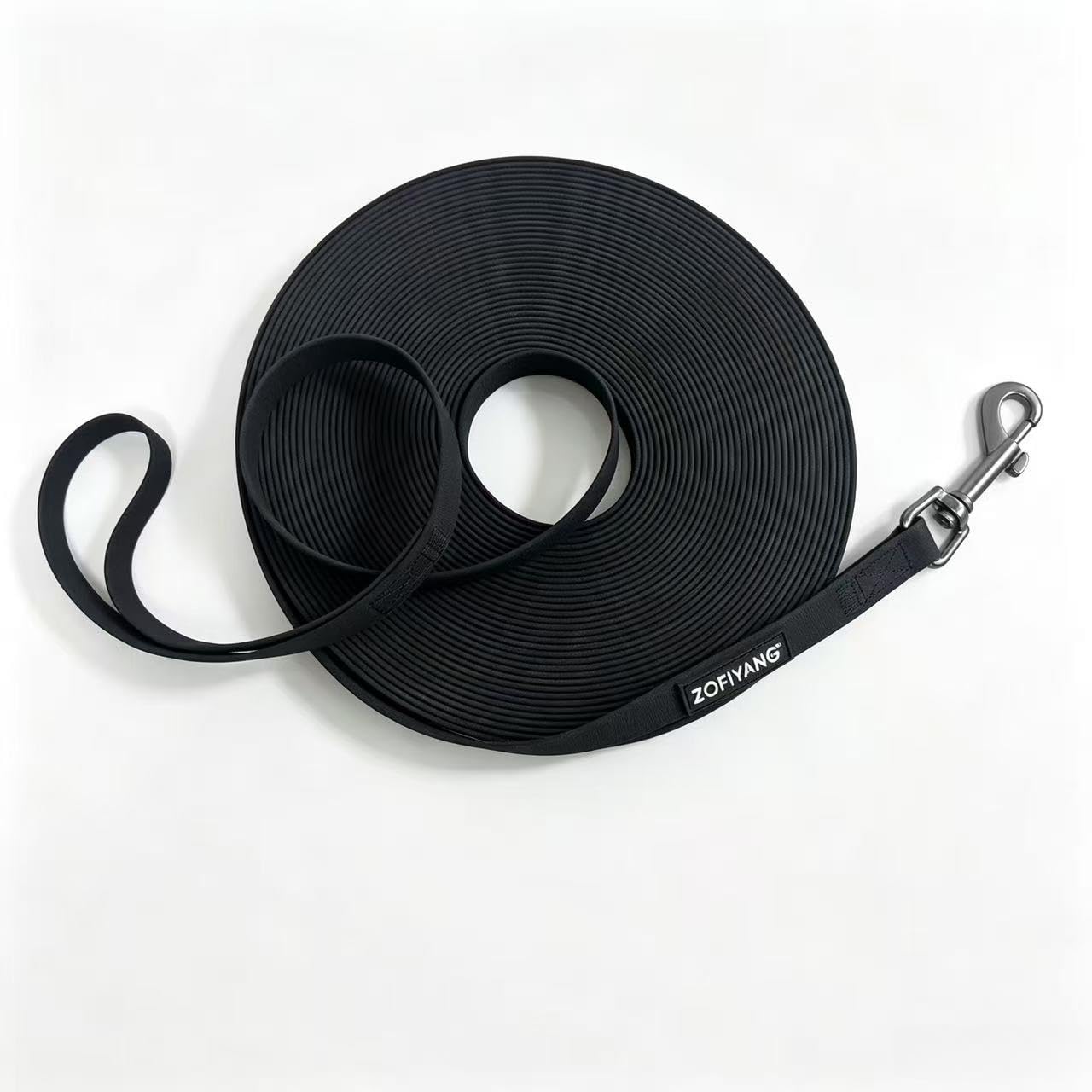 Longe laisse de dressage en PVC imperméable et résistante pour