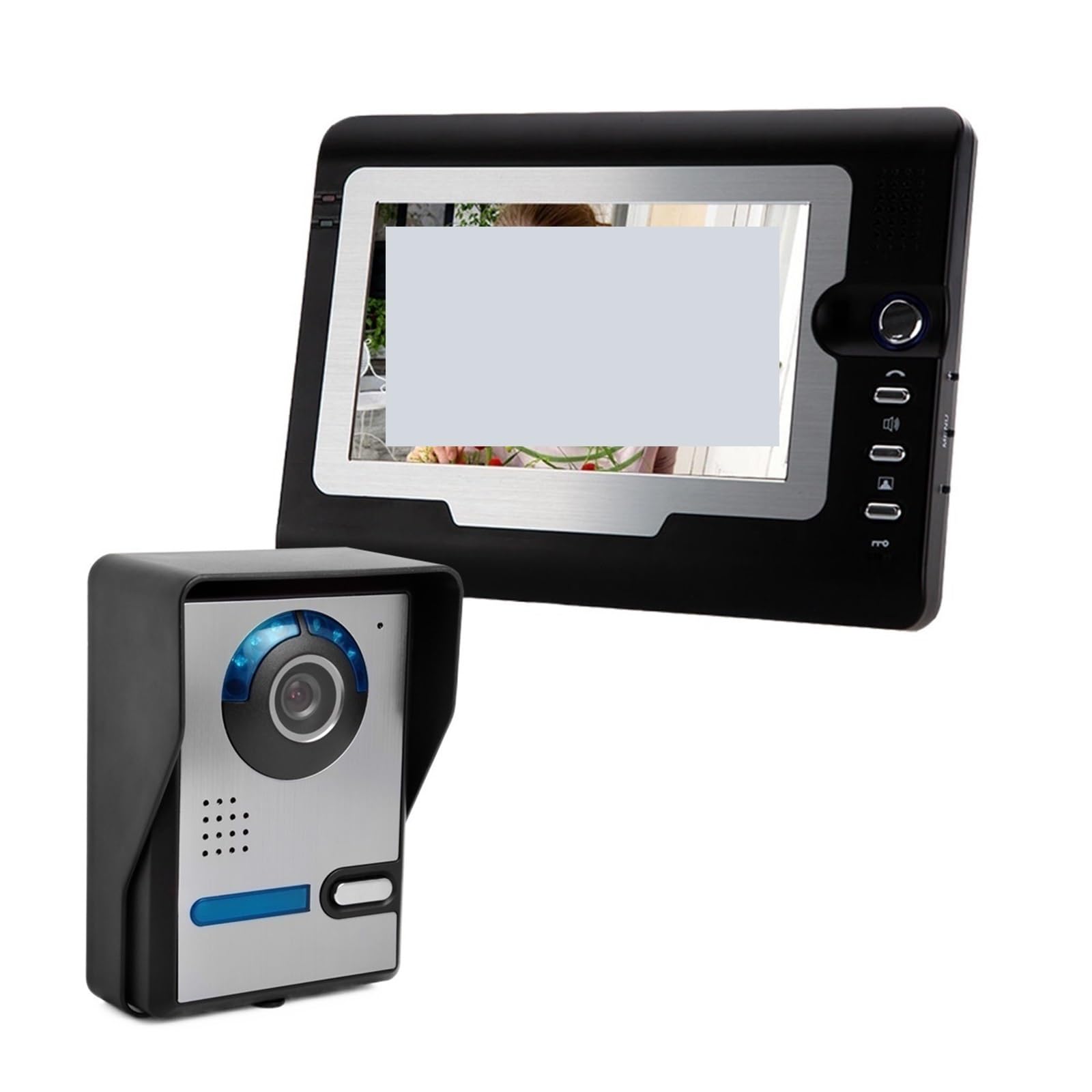 Videocitofono Di Sicurezza Kit Di Videocitofono Videocitofono Telecamera IR Antipioggia For Casa Villa Edificio Appartamento(D KIT)