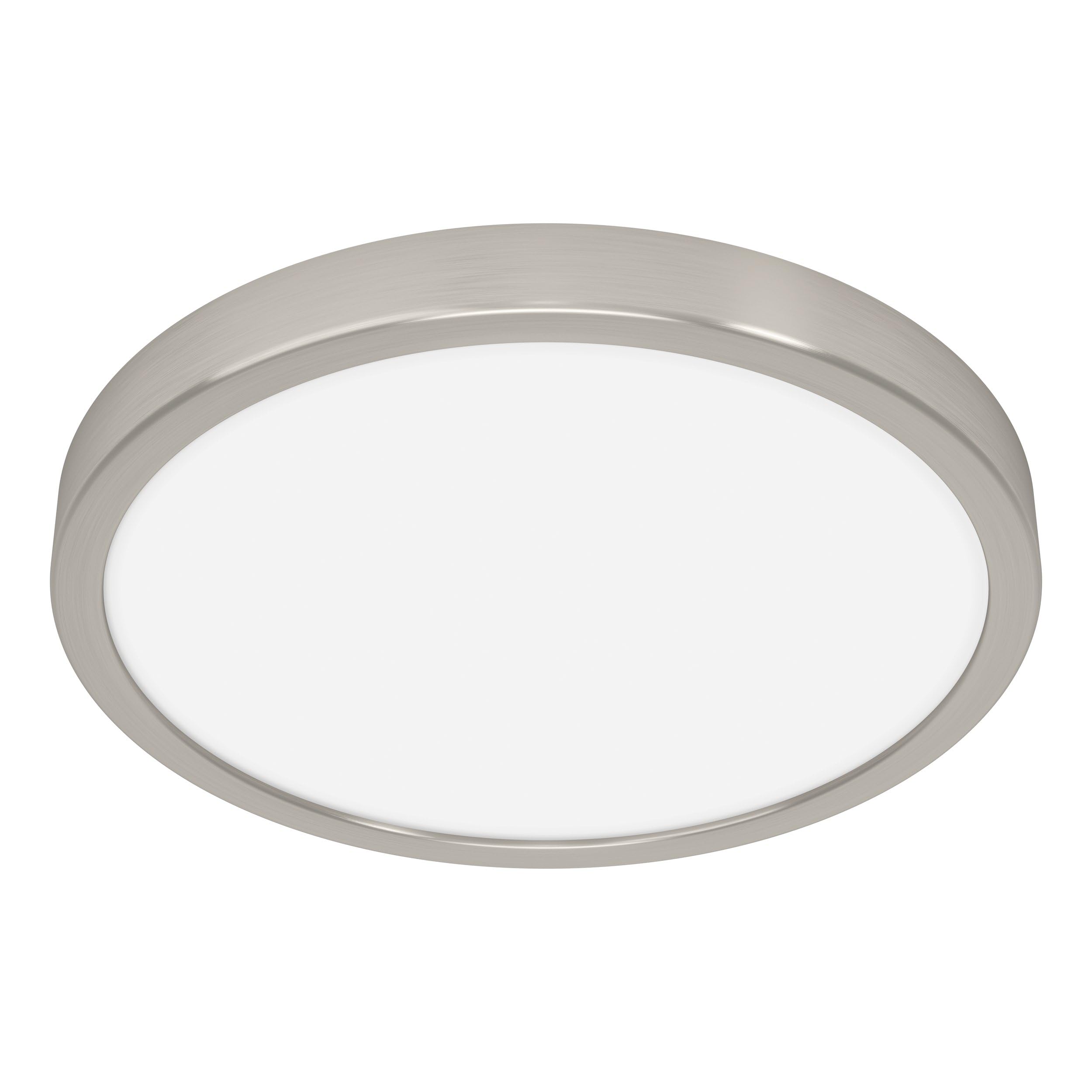 Eglo Silver Connect.z Smart-Home Led Bathroom Ceiling Light Fueva 6-Z, Ø 27.8 Cm, Zigbee, App And Alexa Voice Control, Light Colour (Warm White-Cold White), Dimmable Ceiling Lamp, Ip44