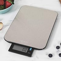 Cecotec Cook Control digitális konyhai mérleg rozsdamentes acél LCD kijelzővel 2