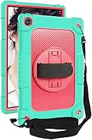 Vista 1 de Mignova - Funda para tablet Lenovo M10 Plus de 3ª generación 2022 con función atril giratoria integrada, correa de hombro, correa de mano, híbrida a