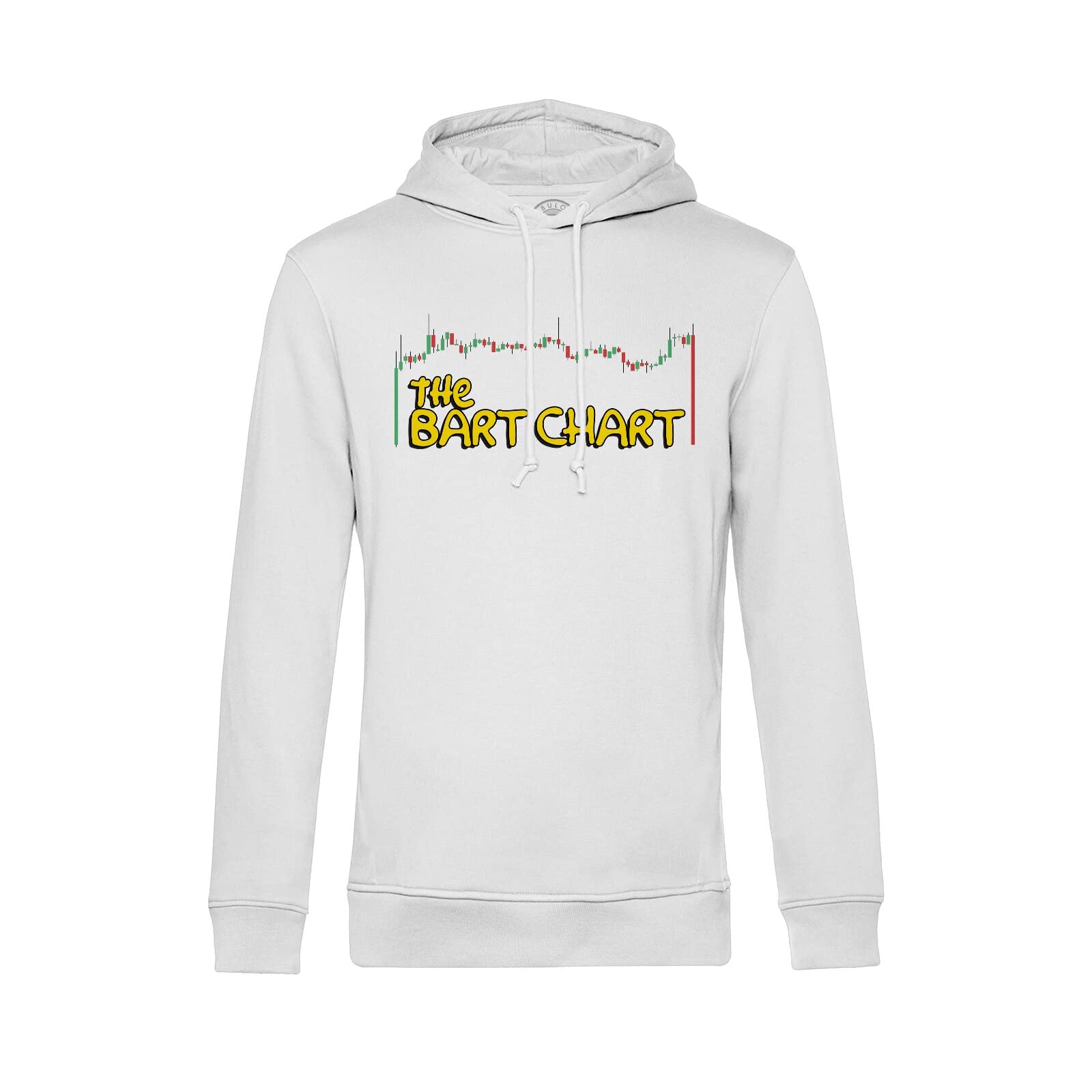 Sweat crypto Bart Chart vêtement idéal pour trader en télétravail - 2