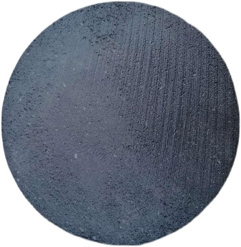 Miniatura 5 de Ladrillos de cocción de roca volcánica, estriados, 8 "redondo, lava cocinar pizzas de piedra, carnes, mariscos y verduras. barbacoa de carne al aire