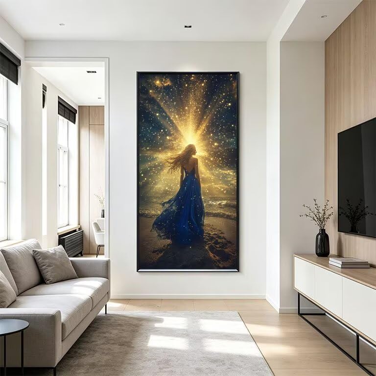 Pintura de diamante para relajación: manualidad de adultos kit 70x140cm 2