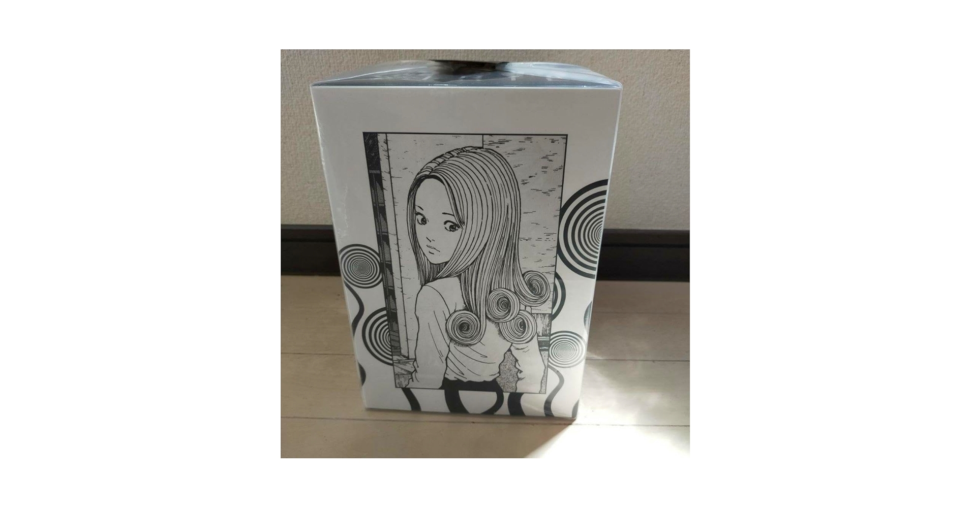 伊藤潤二　うずまき　複製原画　禍々しき桐絵 伊藤潤二展 #伊藤潤二うずまき #禍々しき桐絵 #伊藤潤二展誘惑
