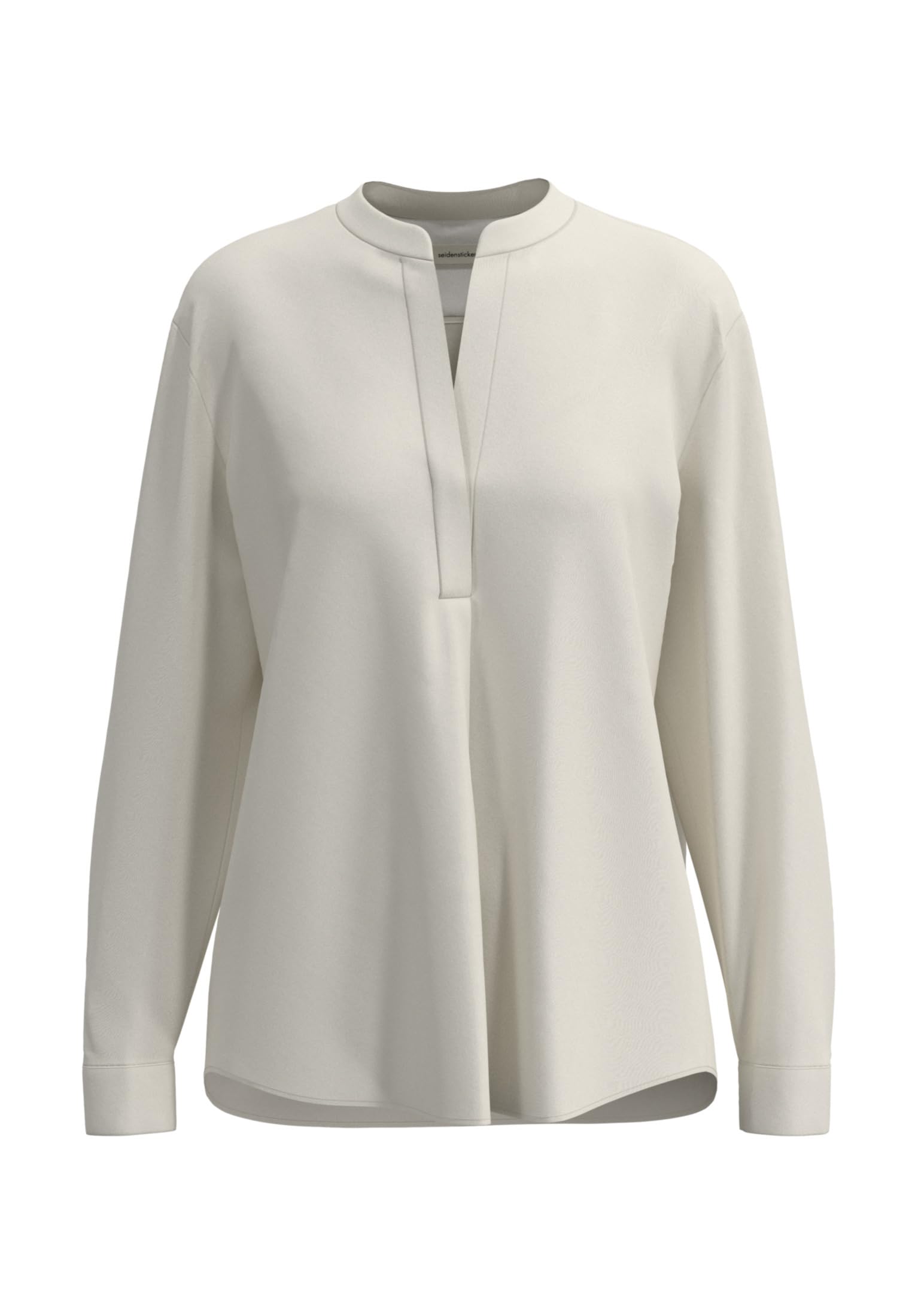 Seidensticker Damen Bluse - City Bluse - Hemdblusenkragen - Regular Fit - Langarm - Uni - 100% Viskose