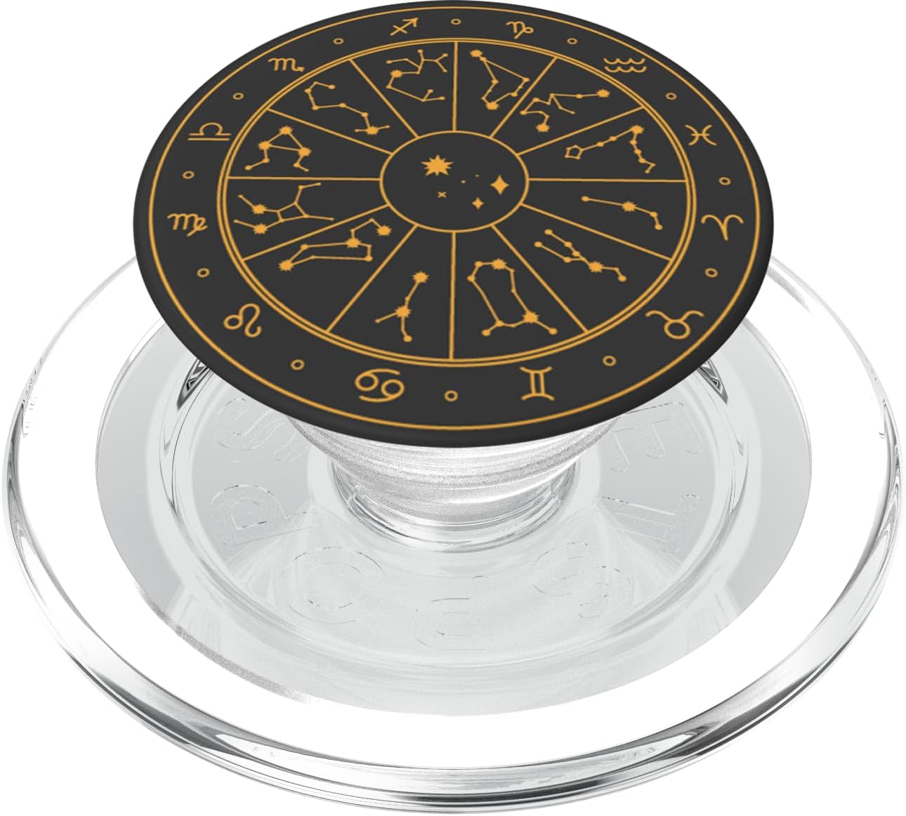 PopSockets Zodiac Phone Grip - Zodiac Wheel PopSockets PopGrip for MagSafe
