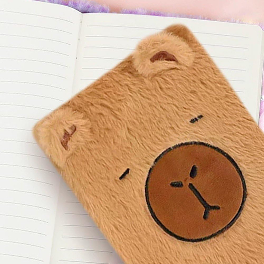 EJ.life Carnet de dessin animé en peluche moelleuse Carnet de notes de EJ.life Carnet de dessin animé en peluche moelleuse Carnet de notes de