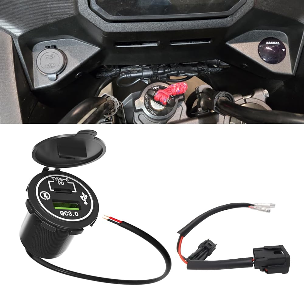 Amazon.co.jp: クイックチャージャー USB電源キット 適合車種 ホンダ