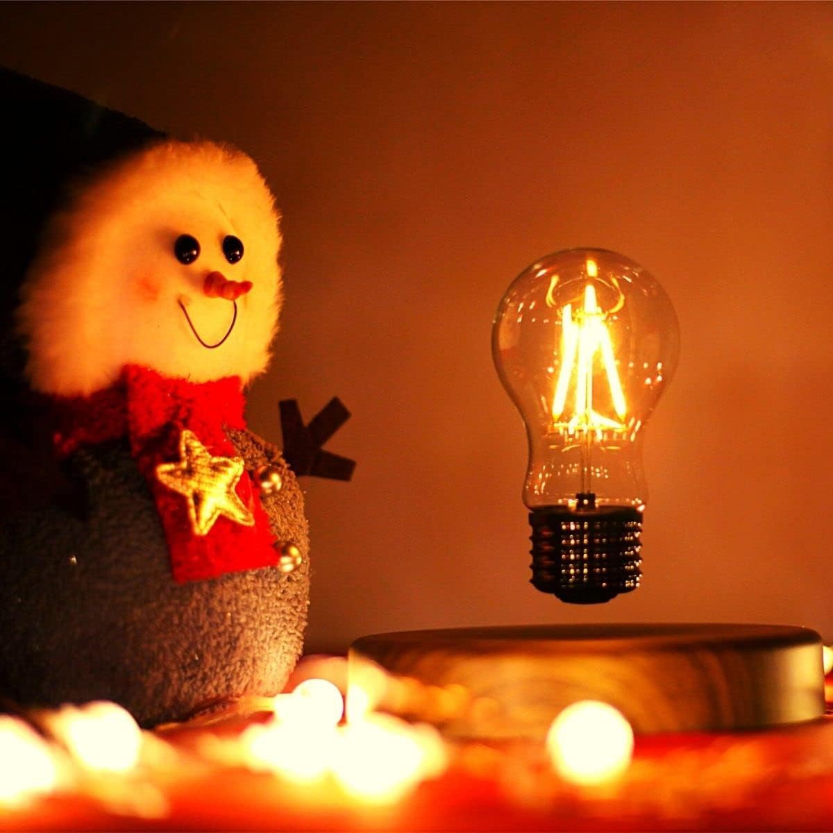 مصباح طاولة LED عائم بالرفع المغناطيسي، إضاءة ديكو...