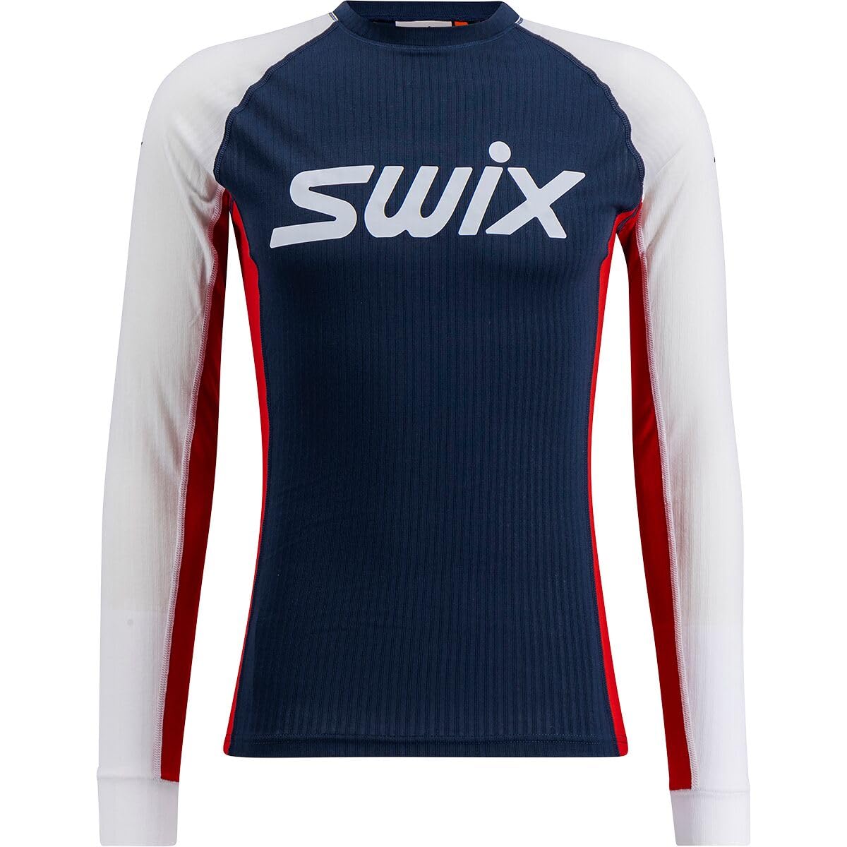 Swix Męska koszulka Racex Classic Lekka, szybkoschnąca, rozciągliwa dopasowana koszulka z długim rękawem