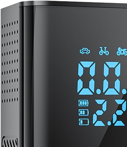 Miniatura 7 de Car Air Pump - 150PSI Cordless Automatic,Tire Inflator Air Compressor with Digital Display  for Auto Truck SUV Bike Motorcycle Balls Inflatable Toys