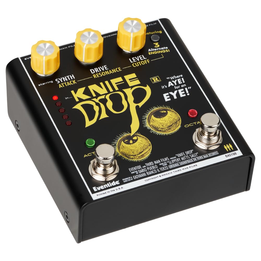 Eventide Knife Drop - Pedale Fuzz Sub-Octave