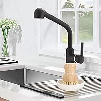 Vista 4 de LIFKOME Juego de cepillos de limpieza de cocina, cepillo de mango de madera natural para cepillo de limpieza de cocina