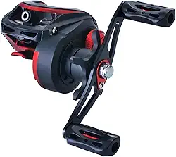 Alta velocidade 8.1: 1 relação de transmissão Baitcast carretel de pesca 19 + 1 rolamentos de esferas Baitcasting carretel de pesca Baitcaster Tackle