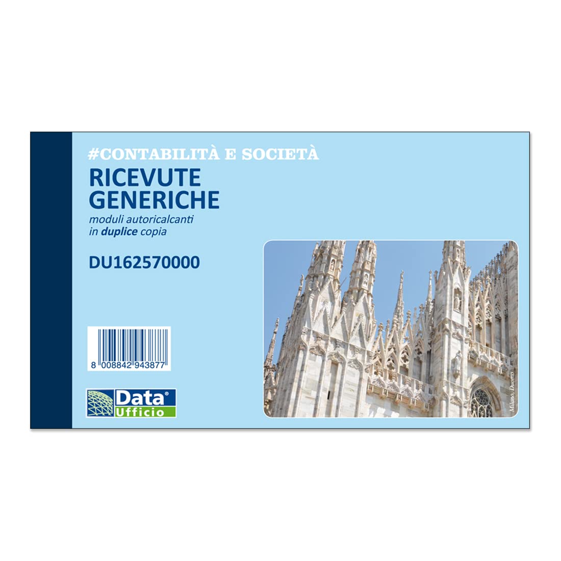 Scatola 40 Ricevute Generiche Denaro duplice copia