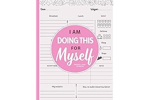 I Am Doing This for Myself : Personalized Weight Loss Success Journal for Women