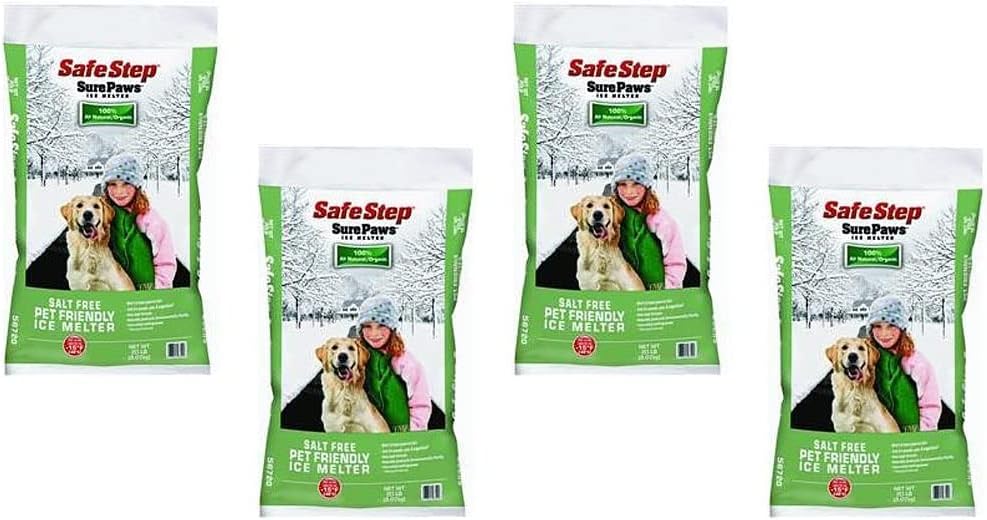North American Salt 56720 Sure Paws Ice Melter, 20-Pound (4)