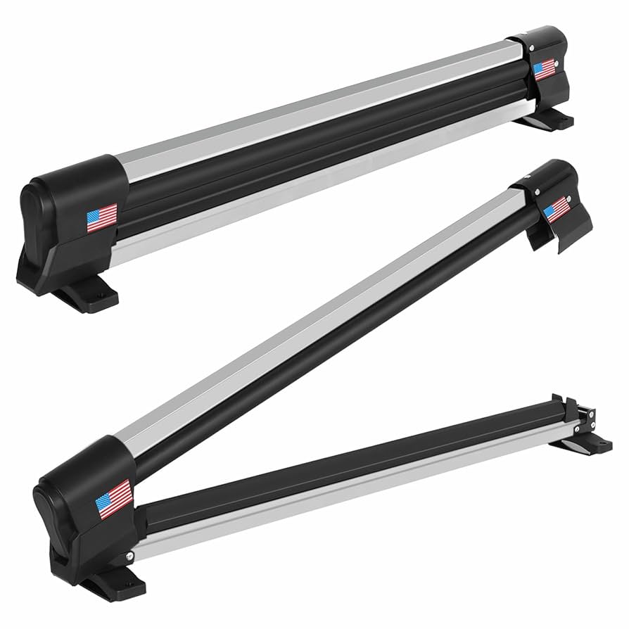 Amazon.com: OUTPRIZE Ski Rack for Roof Rack, Extended