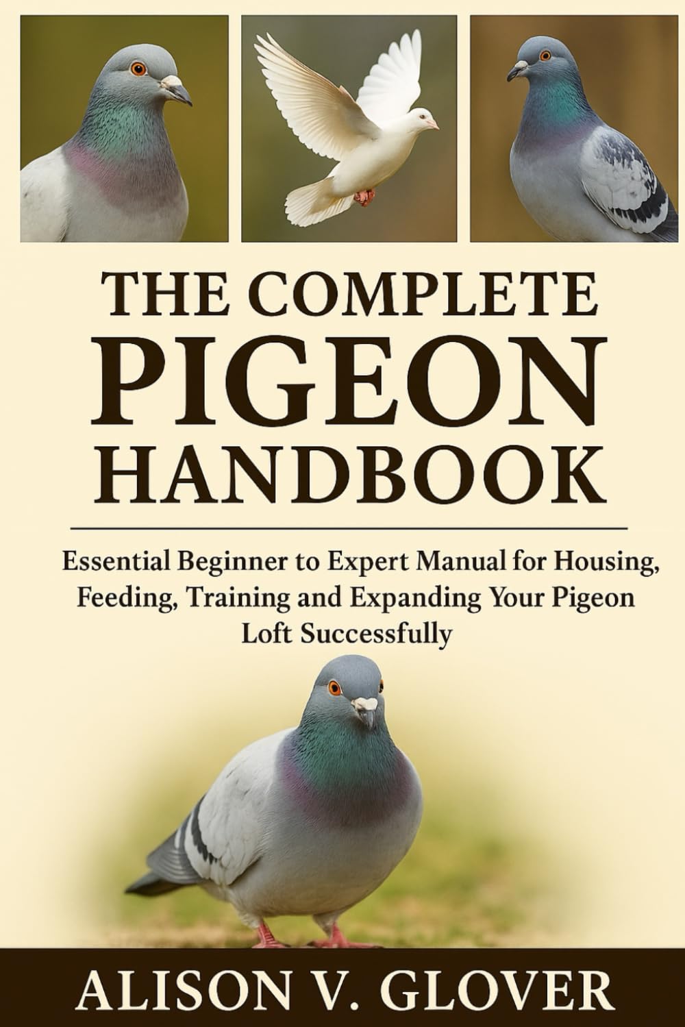 THE COMPLETE PIGEON HANDBOOK: Essential Beginner to Expert Manual for Housing, Feeding, Training and Expanding Your Pigeon Loft Successfully