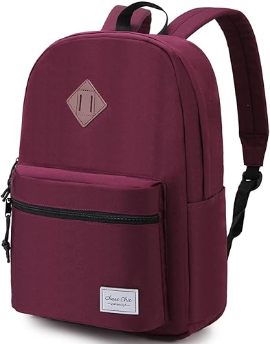 Chase Chase Chic Mochila Casual Unisex Classic Ligero Mochila Viaje Mochila Para Portátil 15.6 Pulgadas